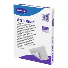 ATRAUMAN 5x5 cm sterile compresses, 10 pcs