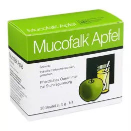 MUCOFALK Apple Gran. for the preparation of a suspension for oral use, 20 pcs