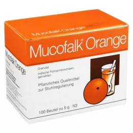 MUCOFALK Orange Gran. for the manufacture of a suspension for oral use, 100 pcs