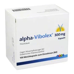 ALPHA VIBOLEX 300 mg soft capsules, 100 pcs
