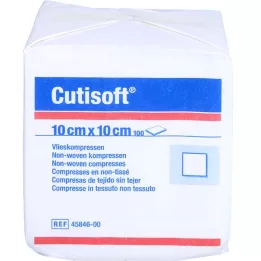 CUTISOFT Vlies compresses 10x10 cm Unsteril, 100 pcs