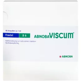 ABNOBAVISCUM Fraxini D 6 ampoules, 48 pcs