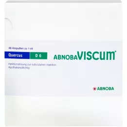 ABNOBAVISCUM Quercus D 6 ampoules, 48 pcs