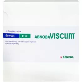 ABNOBAVISCUM Quercus D 10 ampoules, 48 pcs