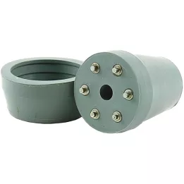 KRÜCKENKAPSEL 18/19 mm M.Spikes U. Protection cap, 1 pcs