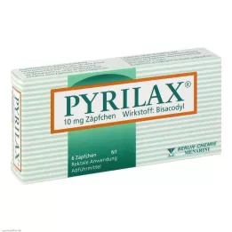 PYRILAX 10 mg suppositories, 6 pcs
