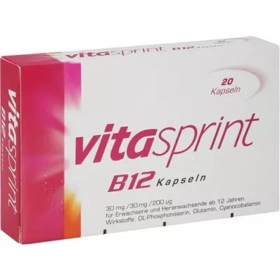 VITASPRINT B12 Kapseln, 20 St