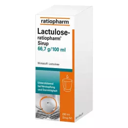 LACTULOSE-ratiopharm syrup, 200 ml