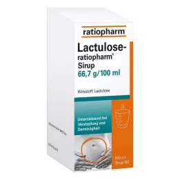 LACTULOSE-ratiopharm syrup, 500 ml