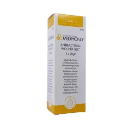 MEDIHONEY antibacterial wound gel, 5X20 g