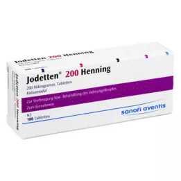 JODETTEN 200 Henning tablets, 100 pcs