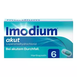 IMODIUM acute hard capsules, 6 pcs