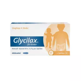 GLYCILAX Suppositories for children, 6 pcs