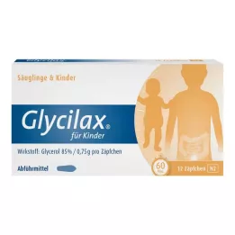 GLYCILAX Suppositories for children, 12 pcs