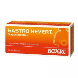 GASTRO-HEVERT Stomach tablets, 40 pcs