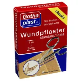 GOTHAPLAST Wound dressing stand 6 cm x 1 m cut, 1 piece
