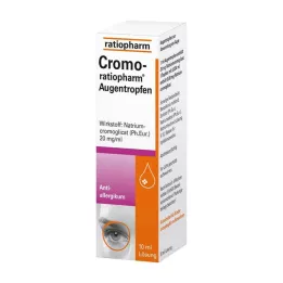 CROMO-RATIOPHARM Eye drops, 10 ml