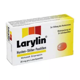 LARYLIN Cough-suppressant lozenges, 24 pcs