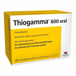 THIOGAMMA 600 oral film-coated tablets, 60 pcs
