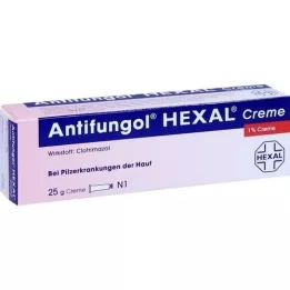 ANTIFUNGOL HEXAL Creme, 25 g