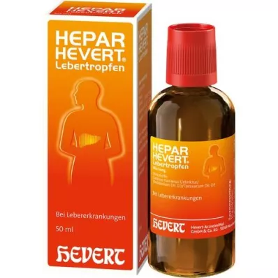 HEPAR HEVERT Liver drops, 50 ml