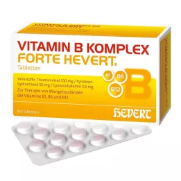 VITAMIN B KOMPLEX forte Hevert tablets, 100 pcs