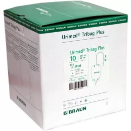 URIMED Tribag Plus Urine Leg Bag 500ml 50cm ster., 10 pcs