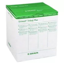 URIMED Tribag Plus urine leg bag.500 ml 80 cm unst., 10 pcs
