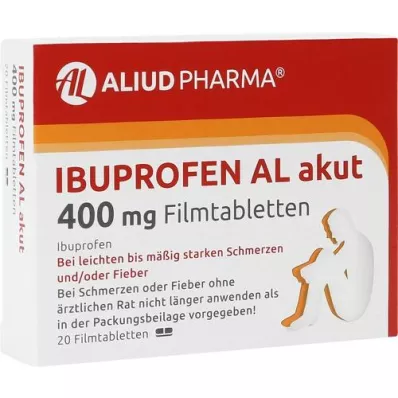 IBUPROFEN AL Acute 400 mg film -coated tablets, 20 pcs