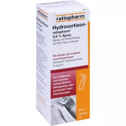 Hydrocortisoneratiopharm 0.5% spray, 30 ml