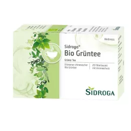 SIDROGA Wellness Green Tea Filter Bags, 20X1.7 g