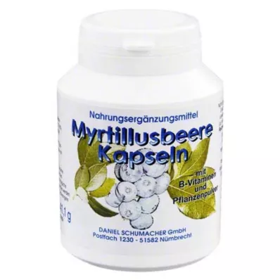 MYRTILLUSBEERE capsules, 100 pcs