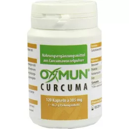 OXIMUN Turmeric Capsules, 120 pcs