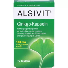 GINKGO 100 mg Alsivit capsules, 30 pcs