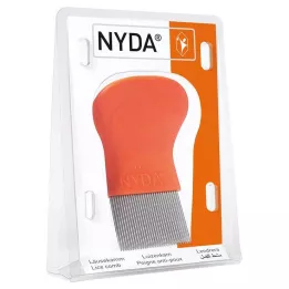 NYDA Lice and nit comb metal, 1 piece