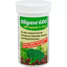 OLIGASE 600 capsules, 100 pcs