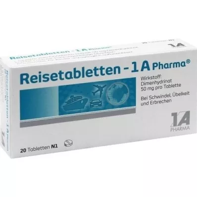 REISETABLETTEN-1A Pharma, 20 St