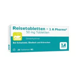 REISETABLETTEN-1A Pharma, 20 pcs