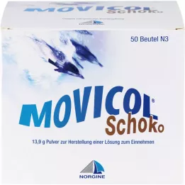 Movicol Chocolate powder for making a solution, 50 pcs