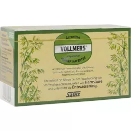 VOLLMERS Prepared green oat tea filter bag, 15 pcs