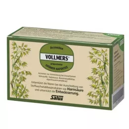 VOLLMERS prepared green oat tea filter bags, 15 pcs