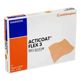 Acticoat Flex 3 5x5 cm bandage, 5 pcs