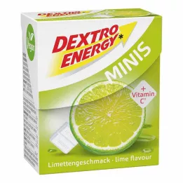 DEXTRO ENERGY mini tabletki limonkowe, 50 g