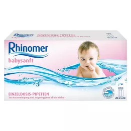 RHINOMER Babysanft Sea water 5ml single -dient pip., 20x5 ml