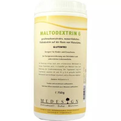 MALTODEXTRIN 6 powders, 750g MALTODEXTRIN 6 powders, 750g