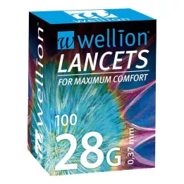 WELLION Lancets 28 G, 100 pcs