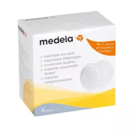 MEDELA Nursing pad washable, 4 pieces