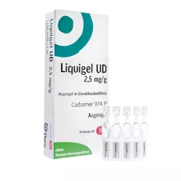 LIQUIGEL UD 2.5mg/g eye gel in single dose container, 30X0.5 g