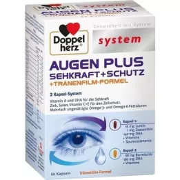 DOPPELHERZ Eyes plus eyesight+protection system Kaps., 60 pcs