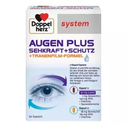 DOPPELHERZ Eyes plus Vision+Protection system capsules, 60 pcs